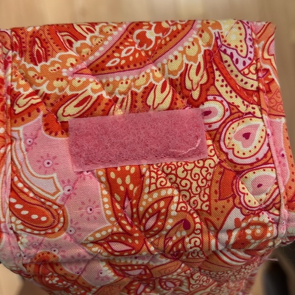 Vera Bradley fold wallet with change section and zipper - Picture 3 of 3